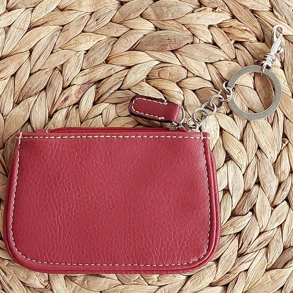 Ladybug Red Leather Key/Coin Purse - Picture 3 of 6